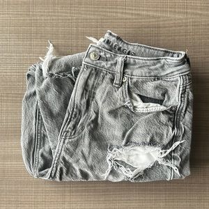 Distressed American Eagle jeans
